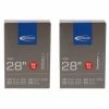 2 X Schwalbe Schlauch SV15 28x0.75-1.10" (18/28-622/630) - 28 Zoll SV 40mm