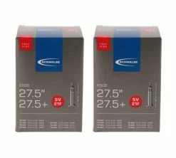 2 X Schwalbe Schlauch SV21F Freeride 27.5x2.10-3.00" (54/75-584) - 27,5 Zoll 650B
