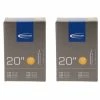 2 X Schwalbe Schlauch DV7 (40/62-406) - 20 Zoll