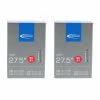 2 X Schwalbe Schlauch SV21 40/62-584 27,5x1.50-2.40" 27,5 Zoll SV 40mm