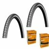 Michelin Protek Cross Draht 28x1.40 + Schlauch Conti MTB 28/29 28/29x1.75/2.50" 47/62-622 AV 40mm