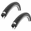 2 X Reifen Schwalbe Delta Cruiser Plus HS431 28x1.50"40-622 Sw-TwinSk Refl.Act.PG SBC E-25