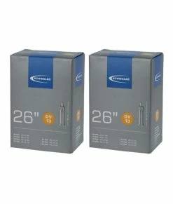2 X Schwalbe Schlauch DV13 26x1.50-2.40" (40/62-559) - 26 Zoll DV 40mm