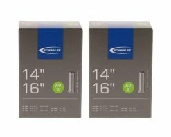 2 X Schwalbe Schlauch AV2 (32/47-288/305), 14-16 Zoll