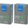 2 X Schwalbe Schlauch AV7 20x1.50-2.50" (40/62-406) - 20 Zoll AV 40mm