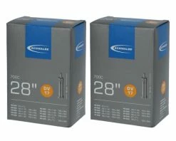 2 X Schwalbe Schlauch DV17 28x1.10-1.75" (28/47-622/635) - 28 Zoll DV 40mm