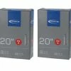 2 X Schwalbe Schlauch SV6 20x1.10-1.50" (28/40-406) - 20 Zoll SV 40mm