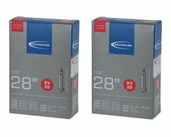 2 X Schwalbe Schlauch SV20 Extra Leicht (18/25-622/630) - 28 Zoll