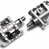 Shimano Pedale PD-M324, Silber Klickpedale Inkl. Cleats SM-SH56